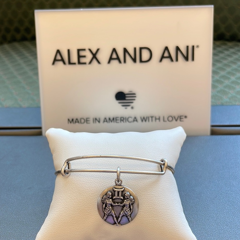 NWT Alex and Ani Gemini bracelet